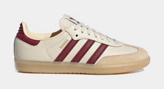 Samba OG Grade School Lifestyle Shoes (Wonder White/Shadow Red/Gum)