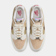 Dunk Low SE Lunar New Year Mens Lifestyle Shoes (Linen/Dark Hazel/Phantom/Neutral Olive)