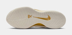 A'ja Wilson A'One Champagne Champion Womens Basketball Shoes (Sail/Metallic Gold/Sail)