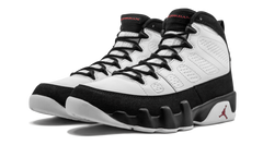 Air Jordan 9 Retro "White Black Red 2016 Release" 302370 112