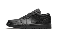 Air Jordan 1 Low "Triple Black" 553558 091