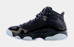 6 Rings Mens Basketball Shoes (Black/White)
