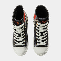 Kills Love Slowly High Top Womens Lifestyle Shoes (Black/White)