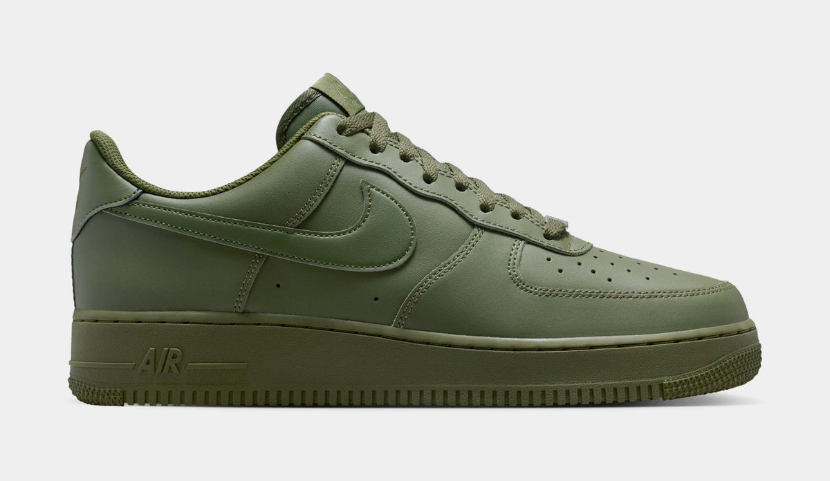 Air Force 1 '07 Army Olive Mens Lifestyle Shoes (Army Olive/Army Olive/Black)