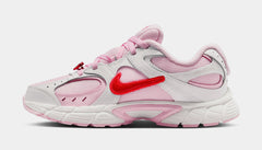 V5 RNR Grade School Running Shoes (Summit White/Light Crimson/Pink Foam)