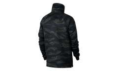 Air Jordan Flight Camo Anorak Half Zip Pullover Hoodie "Black" AH6163 010