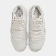 Air Jordan 11 Retro Pearl Womens Lifestyle Shoes (Sail/Pearl Grey/White/Metallic Silver)