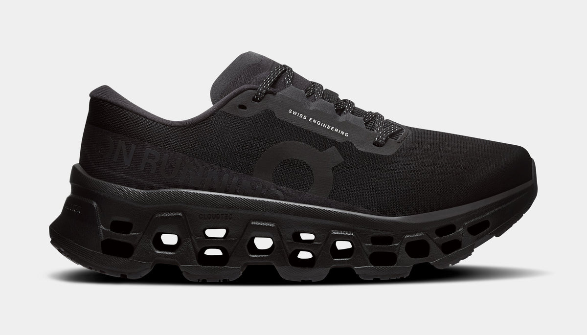 Cloudmonster 3 Womens Running Shoes (Black/Black)
