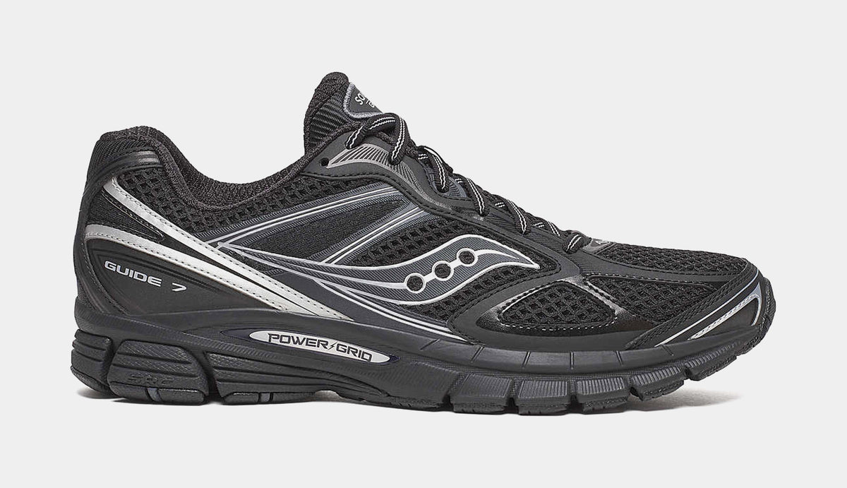 ProGrid Guide 7 Mens Running Shoes (Black/Silver)