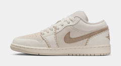 Air Jordan 1 Low SE Womens Lifestyle Shoes (Light Orewood Brown/Hemp/Sail)