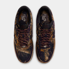 RealTree x Air Force 1 Camo Mens Lifestyle Shoes (Multi-Color/Gum Yellow/Multi-Color)