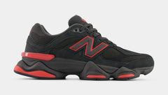 9060 Mens Lifestyle Shoes (Black/Red)
