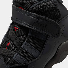 6 Rings Infant Toddler Lifestyle Shoes (Black/Anthracite/Fire Red)