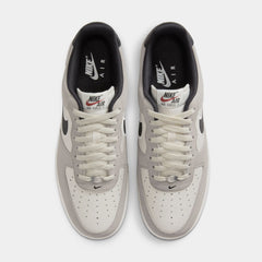 Air Force 1'07 Mens Lifestyle Shoes (Phantom/Black/College Grey/Team Red)