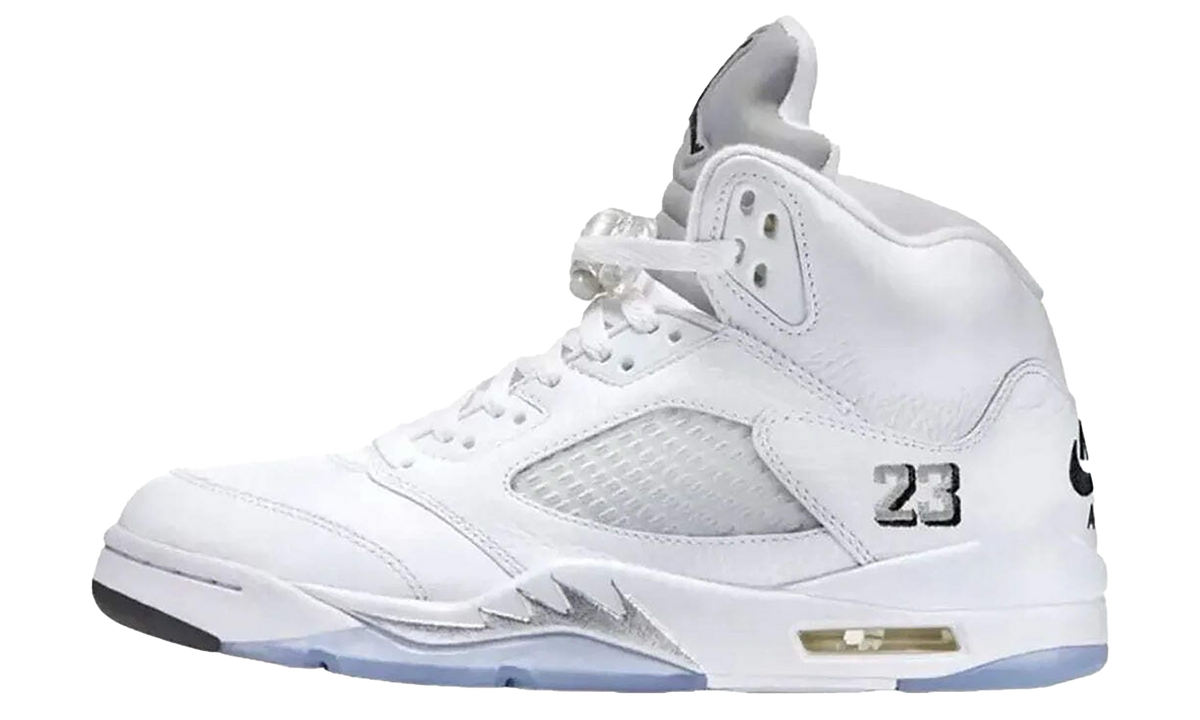 Air Jordan 5 "White Metallic (2026)" HQ7978 103
