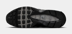 Air Max 95 Big Bubble Mens Running Shoes (Black/Black/White/Metallic Silver)