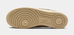 RealTree x Air Force 1 Rattan Camo Mens Lifestyle Shoes (Rattan/Multi Color/Rocky Tan/Seal Brown)