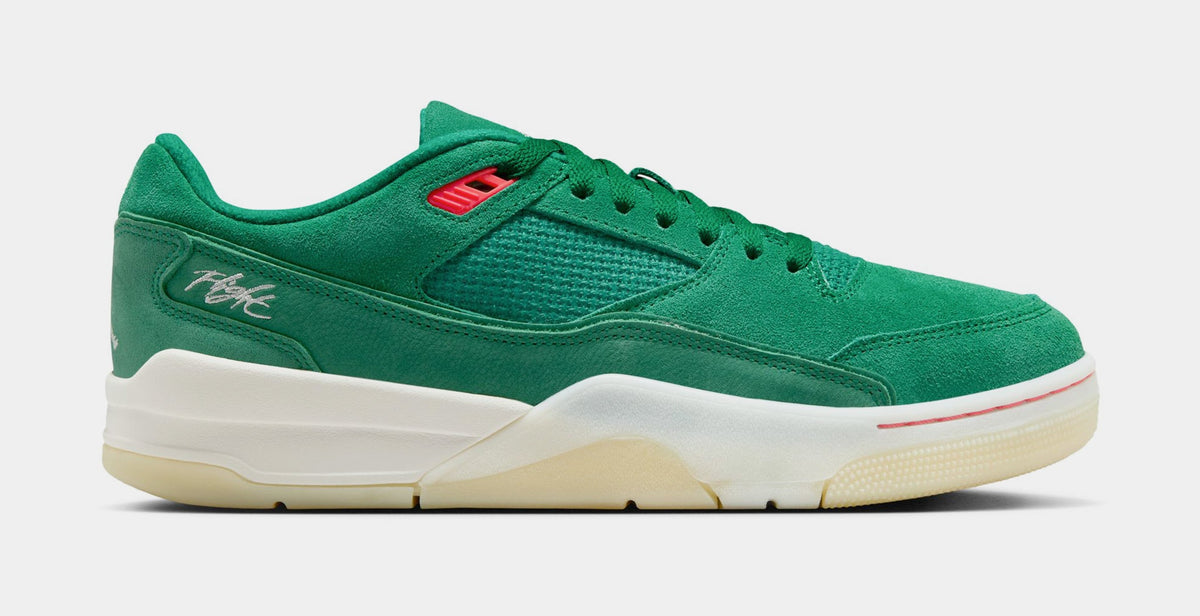 Flight Court Mens Basketball Shoes (Malachite/Sail)