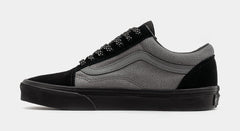 Old Skool Grade School Skate Shoes (Black/Grey)