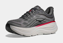 Bondi 9 Mens Running Shoes (Satellite Grey/Outer Orbit)