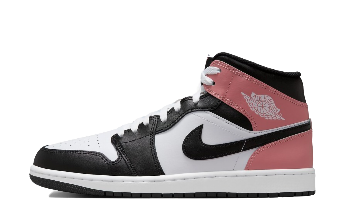 Jordan 1 Mid "White Rust Pink Black" DQ8426 100