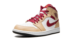 Air Jordan 1 Mid "Light Curry" 554724 201