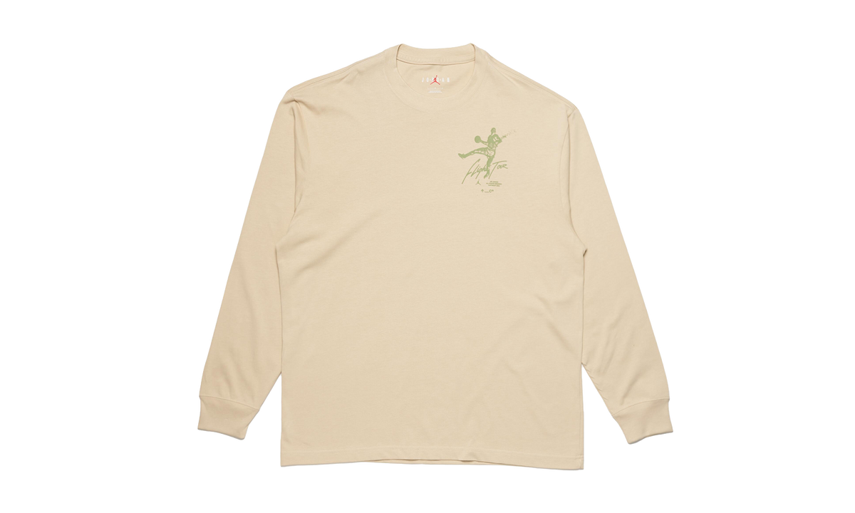 Air Jordan Flight Heritage 85 Graphic Crewneck "Rattan - Alligator" DV1476 206