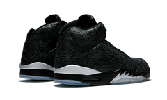 Air Jordan 5 Retro 3Lab5 "Black Silver" 599581 003