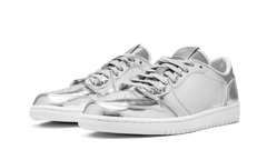 Air Jordan 1 Low Pinnacle "Metallic Silver" 852549 003