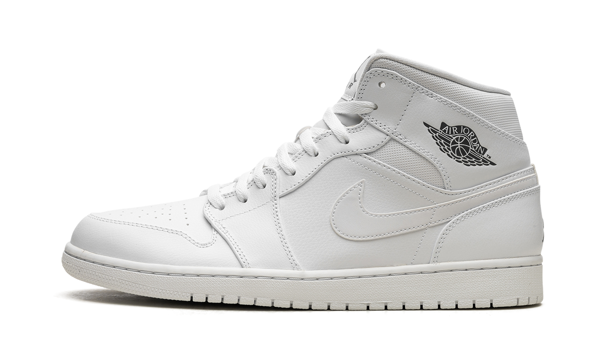 Air Jordan 1 Mid "White / Cool Grey" 554724 102