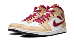 Air Jordan 1 Mid "Light Curry" 554724 201
