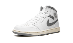 Air Jordan 1 Mid "White / Stealth Grey" 554724 135