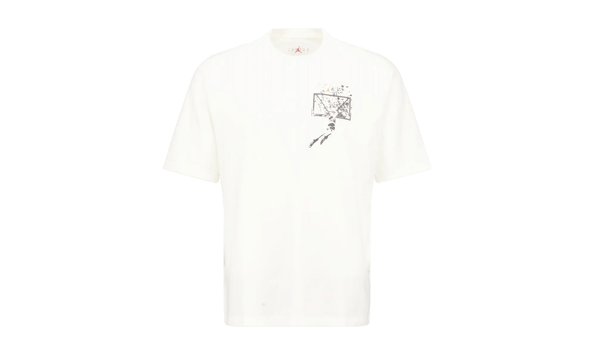 Air Jordan Brooklyn Oversized Graphic Tee "Grey / Beige" IB3297 133