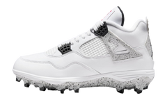 Air Jordan 4 TD Cleat "White Cement" HQ0207 106